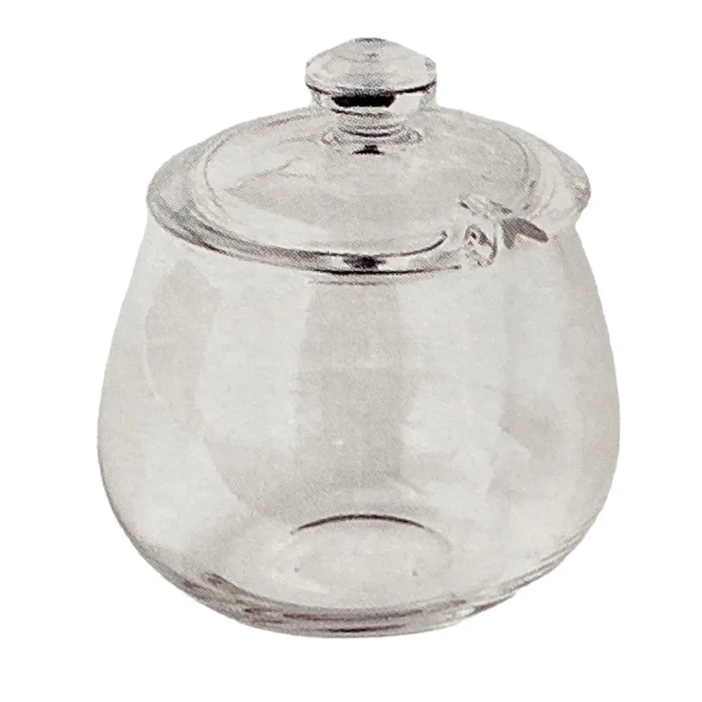 Our Table 4 Piece Clear Glass Sugar and Creamer Set New In Box
